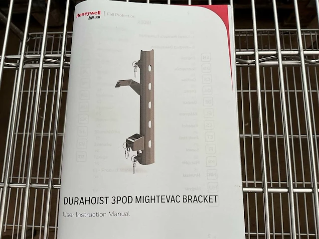 Honeywell val veiligheidsbeugel voor driepoot - afbeelding 2 van  2