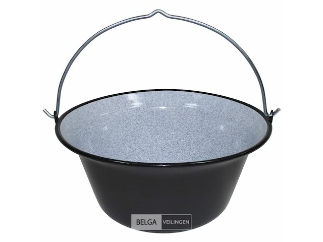 Hongaarse heksenketel emaille 22l - afbeelding 1 van  2