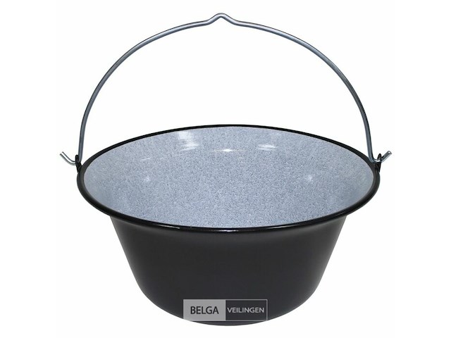 Hongaarse heksenketel emaille 22l - afbeelding 1 van  2