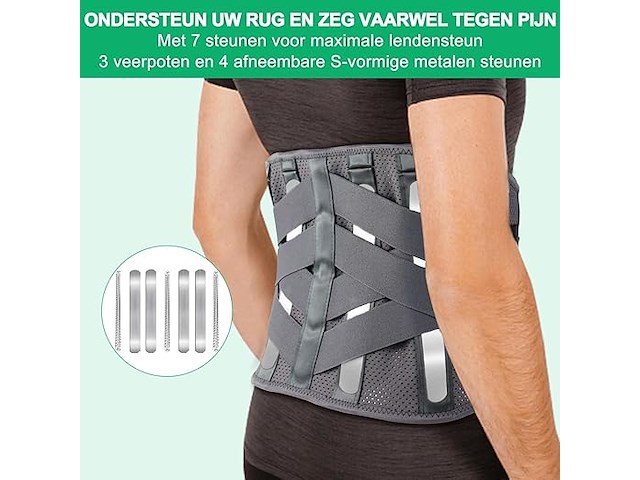 Hongjing rugsteungordel (medium) - afbeelding 4 van  5