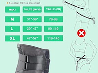 Hongjing rugsteungordel (medium) - afbeelding 3 van  5