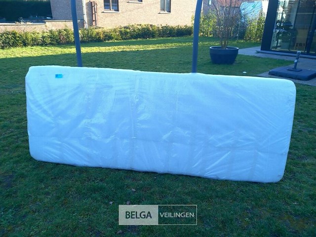 Hoofdbord bed wit - afbeelding 1 van  2