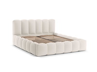 Hoofdeinde 160cm - beige stof (x2) - afbeelding 3 van  6