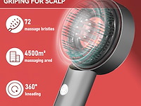 Hoofdhuidmassageborstel - afbeelding 2 van  8