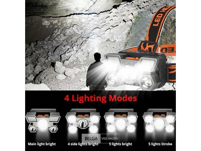 Hoofdlamp led - afbeelding 5 van  6