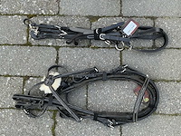 Hoofdstel + martingaal paarden - afbeelding 1 van  4