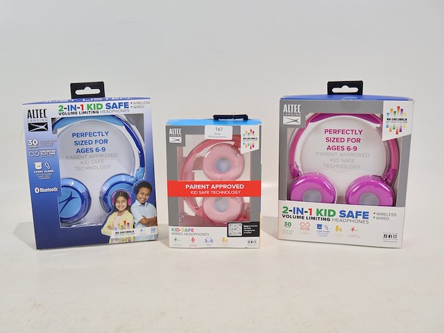Hoofdtelefoon kids (x3) - afbeelding 1 van  4