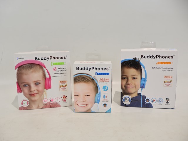 Hoofdtelefoon kids (x3) - afbeelding 1 van  4