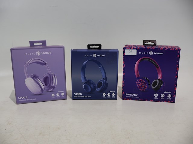 Hoofdtelefoon (x3) - afbeelding 1 van  4