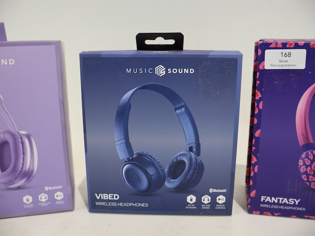 Hoofdtelefoon (x3) - afbeelding 3 van  4