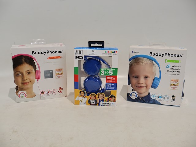 Hoofdtelefoon (x3) - afbeelding 1 van  4