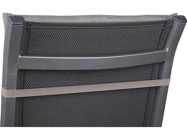 Hoog rugstoelkussen, set van 6, kleur: bruin - afbeelding 3 van  4
