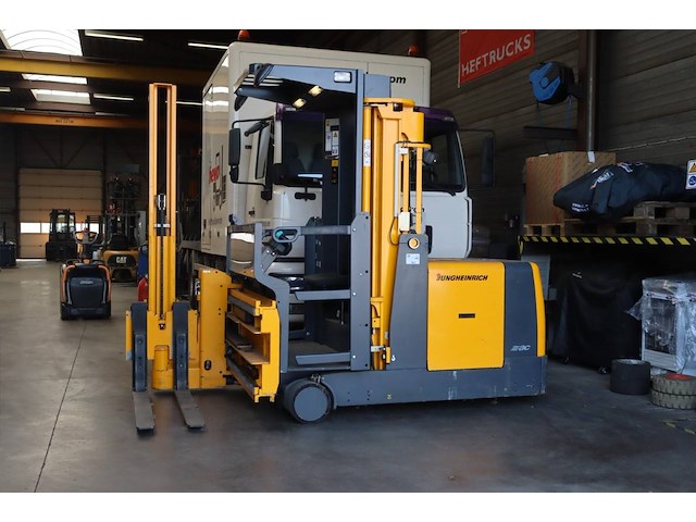 Hoogbouwtruck jungheinrich ekx 410 elektrisch 1000kg 4.25m 2010 - afbeelding 1 van  1