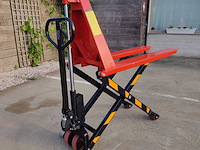 Hoogheffende palletwagen / transpallet 1500kg - ongebruikt - afbeelding 8 van  12