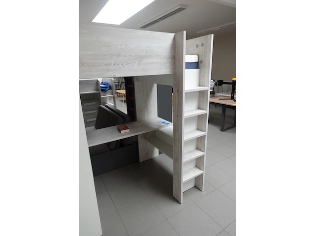 Hoogslaper beau met bureau & kast - afbeelding 6 van  8