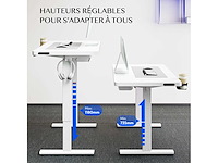 Hoogteverstelbaar bureau flexispot qe1 110 x 54 cm, 4 geheugenfuncties - afbeelding 6 van  7
