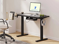 Hoogteverstelbaar bureau flexispot qe1 110 x 54 cm, 4 geheugenfuncties - afbeelding 1 van  9