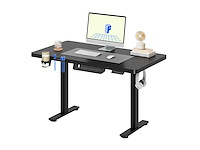 Hoogteverstelbaar bureau flexispot qe1 110 x 54 cm, 4 geheugenfuncties - afbeelding 3 van  9