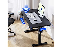 Hoogteverstelbaar bureau flexispot qe1 110 x 54 cm, 4 geheugenfuncties - afbeelding 4 van  9