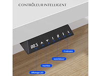 Hoogteverstelbaar bureau flexispot qe1 140 x 60 cm, 4 geheugenfuncties - afbeelding 6 van  8