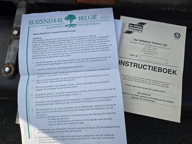 Hoogtewerker sky high st120, 1999 - afbeelding 11 van  18