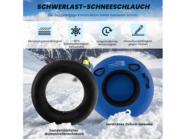 Hoogwaardige opblaasbare slee - afbeelding 2 van  8