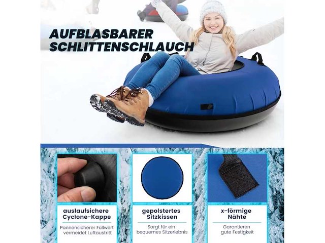 Hoogwaardige opblaasbare slee - afbeelding 4 van  8