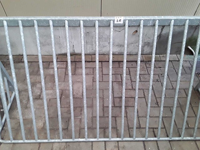 Hooikorf galvanisee 200x86cm - afbeelding 1 van  2