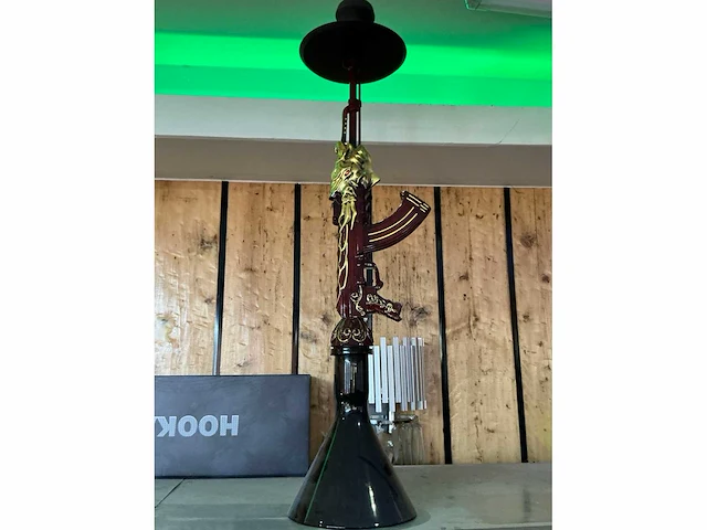 Hookah waterpijp decoratie (2x) - afbeelding 2 van  2