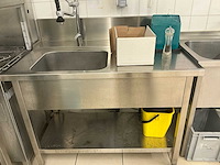 Hoonved cap 12 vaatwasser - glazenwasser met opbergtafel en spoelbak. - afbeelding 3 van  16