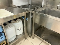 Hoonved cap 12 vaatwasser - glazenwasser met opbergtafel en spoelbak. - afbeelding 7 van  16