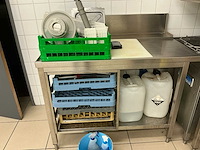 Hoonved cap 12 vaatwasser - glazenwasser met opbergtafel en spoelbak. - afbeelding 5 van  11