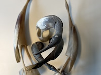 Hoorn sculpturen van 5 vogels - afbeelding 2 van  4