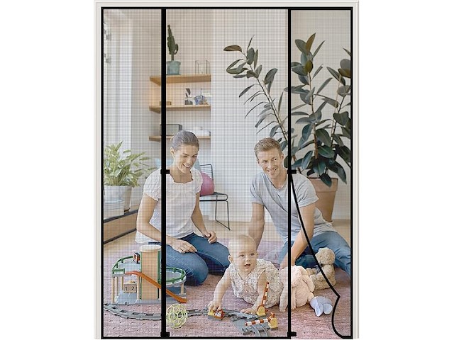 Hootown magnetische vliegenhor (170 x 212cm) - afbeelding 1 van  5