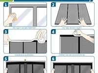 Hootown magnetische vliegenhor (170 x 212cm) - afbeelding 2 van  5
