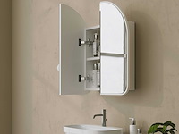 Hope cabinet badkamerkast | 100% hardboard | wit - afbeelding 5 van  7