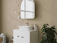 Hope cabinet badkamerkast | 100% hardboard | wit - afbeelding 6 van  7