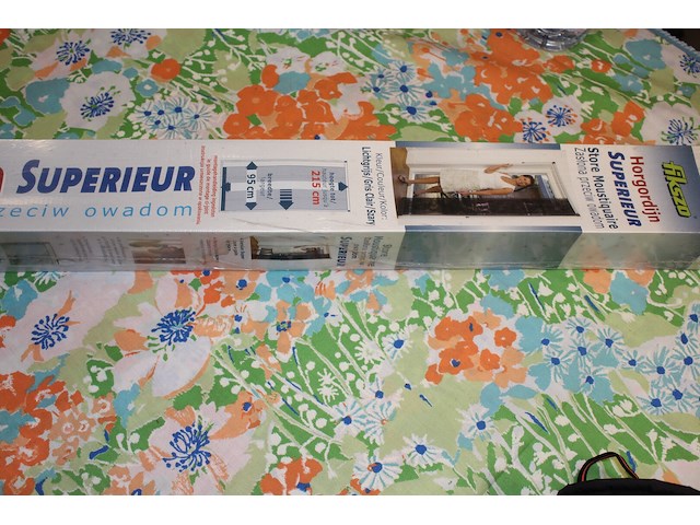 Hor gordijn lichtgrijs - afbeelding 2 van  2