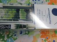 Hor gordijn marineblauw - afbeelding 3 van  3