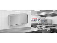 Horeca - roestvrijstalen wandkast - gdwcs184 - kast - keukenunit (3x) - afbeelding 2 van  2