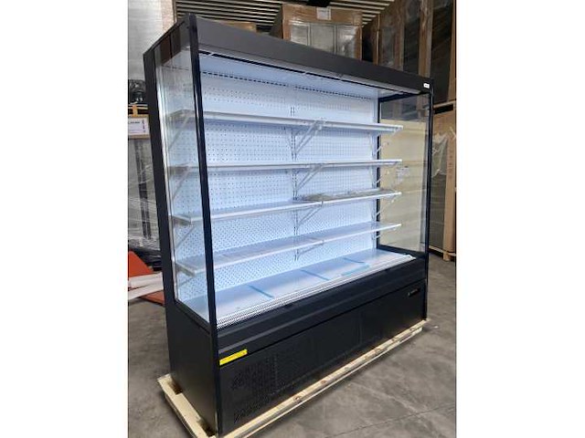 Horeca-apparatuur - 1m positieve led wandvitrine - blf-1066 - afbeelding 1 van  3