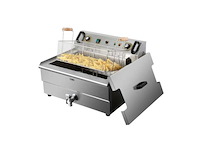 Horeca-apparatuur - 30l frituurpan met kraan - frieuse (3x) - afbeelding 2 van  4