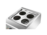 Horeca-apparatuur - 4000w pastakooktoestel x4 - pastakook - afbeelding 3 van  4