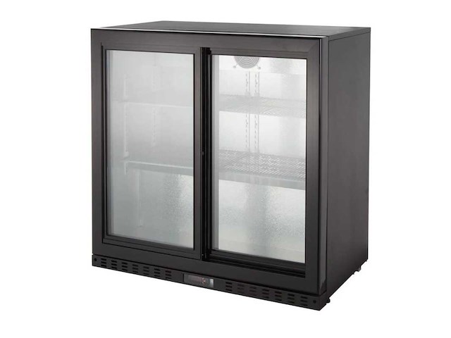 Horeca-apparatuur - barkoelkast met 2 led-deuren, schuifdeuren - gekoeld (3x) - afbeelding 3 van  3