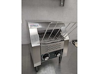 Horeca-apparatuur - broodrooster elektrische conveyor 1300w - broodrooster en broodroostermachine - afbeelding 4 van  4