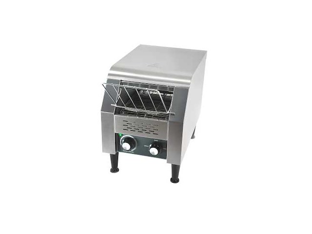 Horeca-apparatuur - broodrooster elektrische transportband 1300w - broodrooster & broodroostermachine (3x) - afbeelding 1 van  4