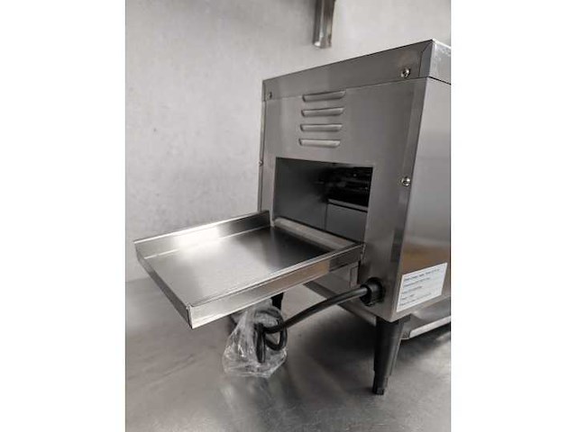 Horeca-apparatuur - broodrooster elektrische transportband 1300w - broodrooster & broodroostermachine (3x) - afbeelding 3 van  4