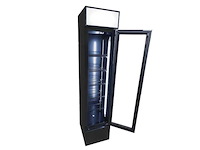Horeca-apparatuur - drankkoelkast 155l full black - sd220c - koelkast - afbeelding 2 van  4