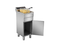 Horeca-apparatuur - enkele elektrische frituurpan op kast 16l - frieuse (3x) - afbeelding 2 van  4