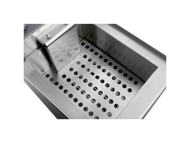 Horeca-apparatuur - enkele elektrische frituurpan op kast 16l - frieuse (3x) - afbeelding 3 van  4